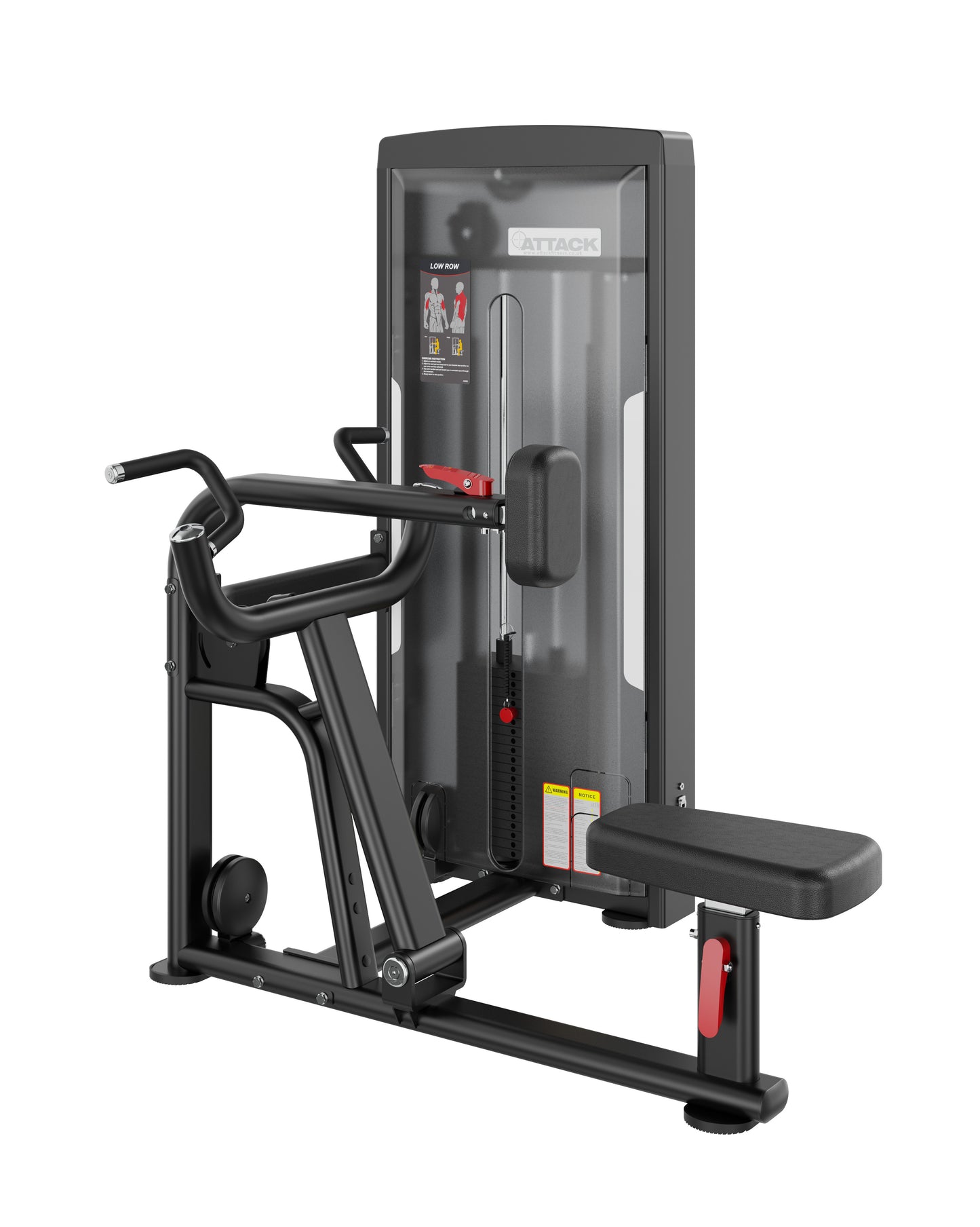 Attack Strength Seated Row - Purlife